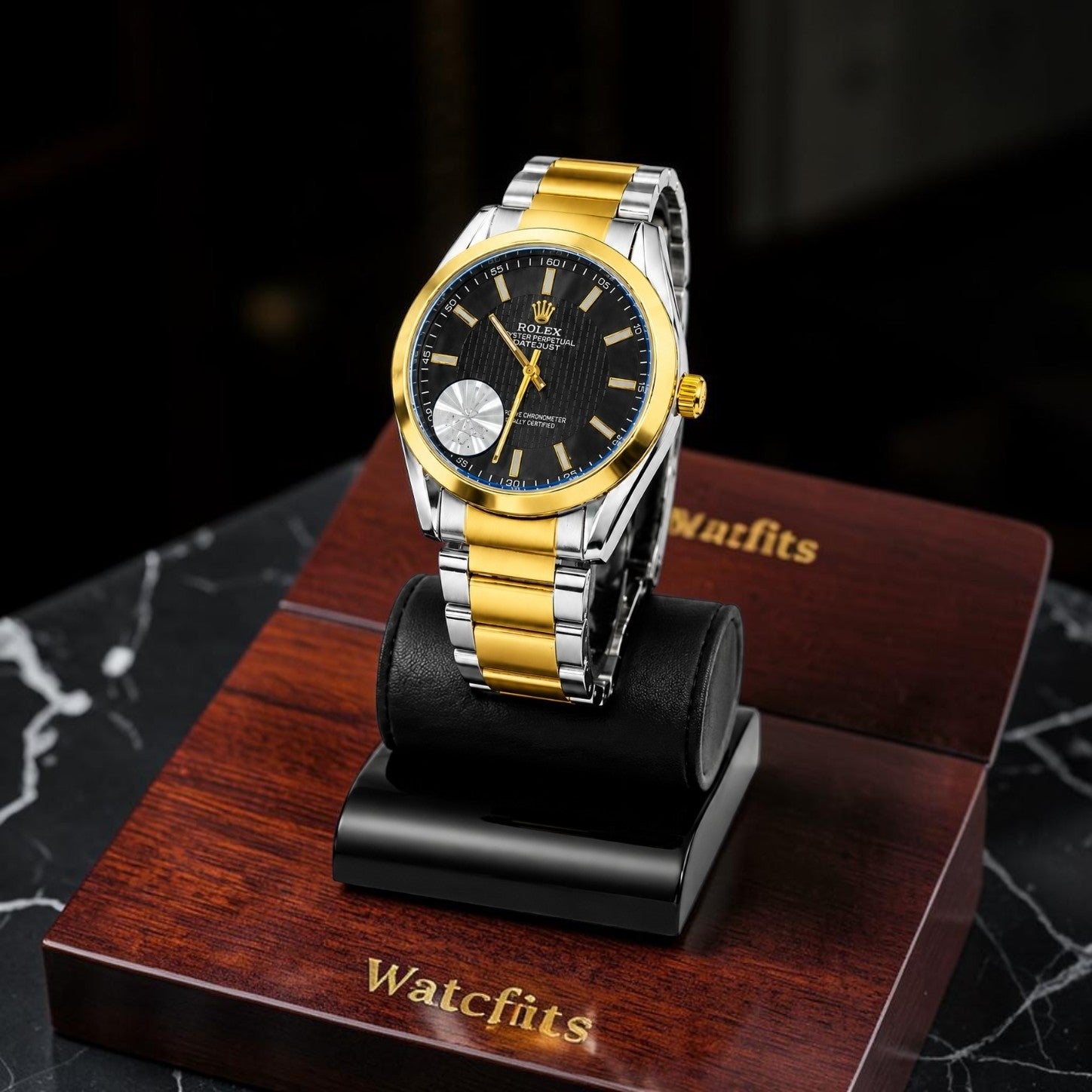 Rolex Gold & Black WA-06