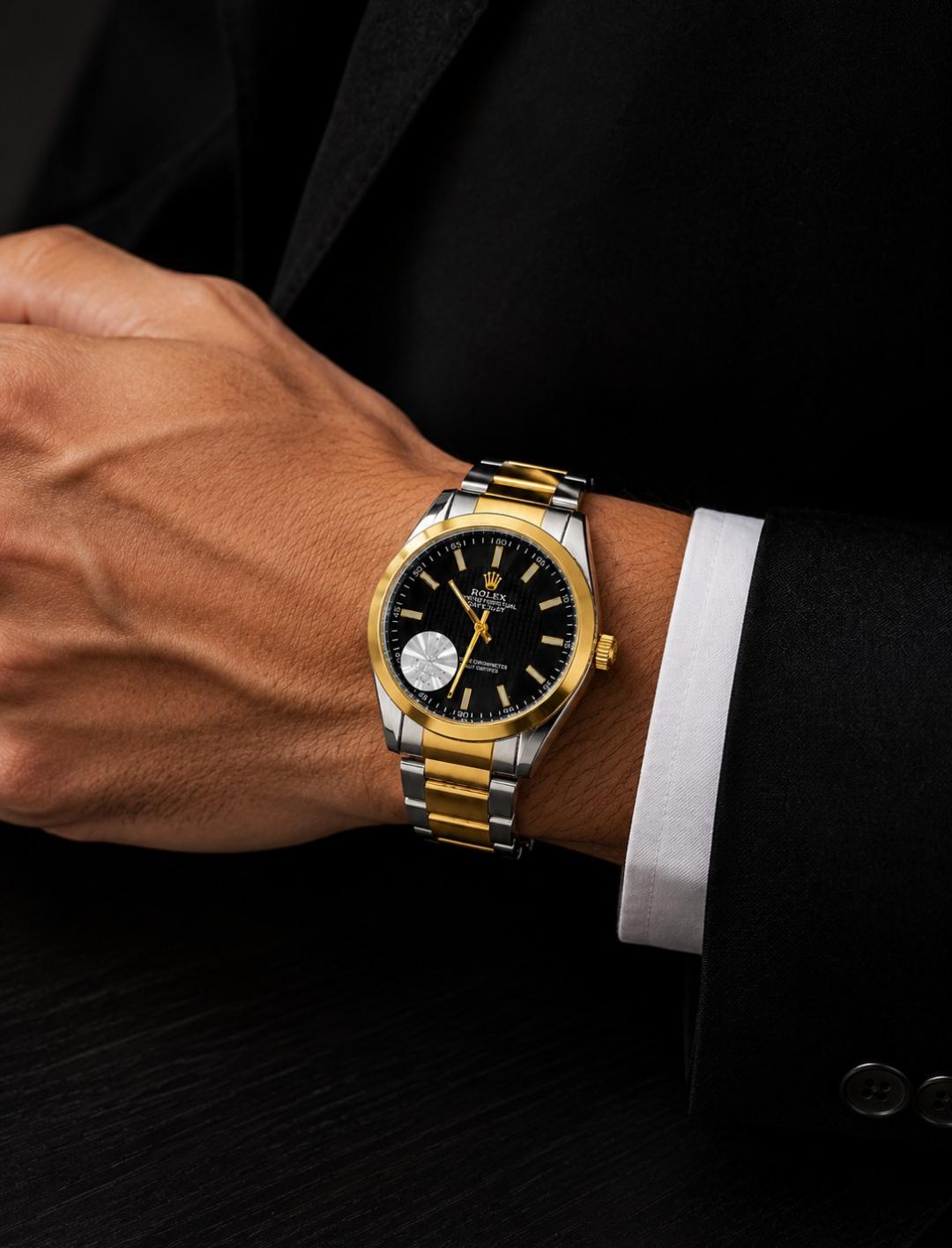 Rolex Gold & Black